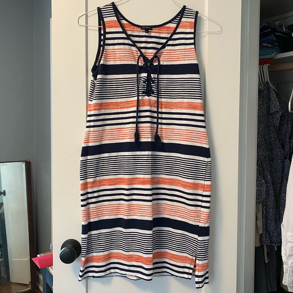 Talbots Striped Tunic Dress